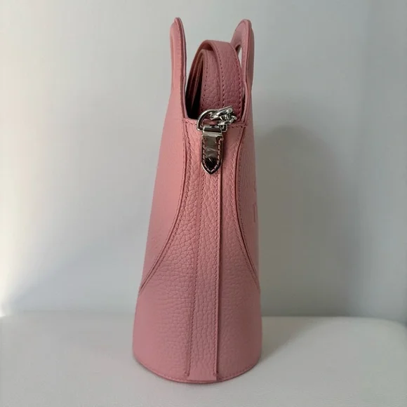 NWOT Tiffany & Co. Rose Pink Heart-Shaped Crossbody Bag - Picture 5 of 14